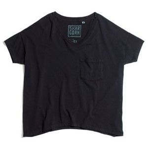 SKARGORN #61 SHORT SLEEVE TEE - BLACK WASH
